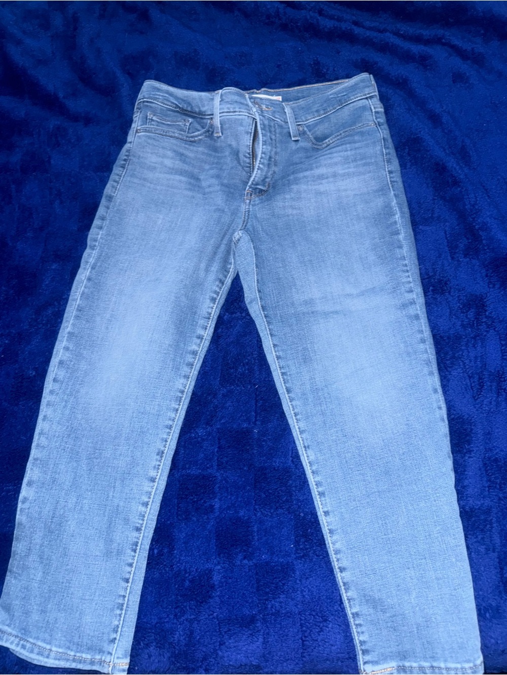 Levi's Light Blue Women's Slim Skinny Capri Jeans